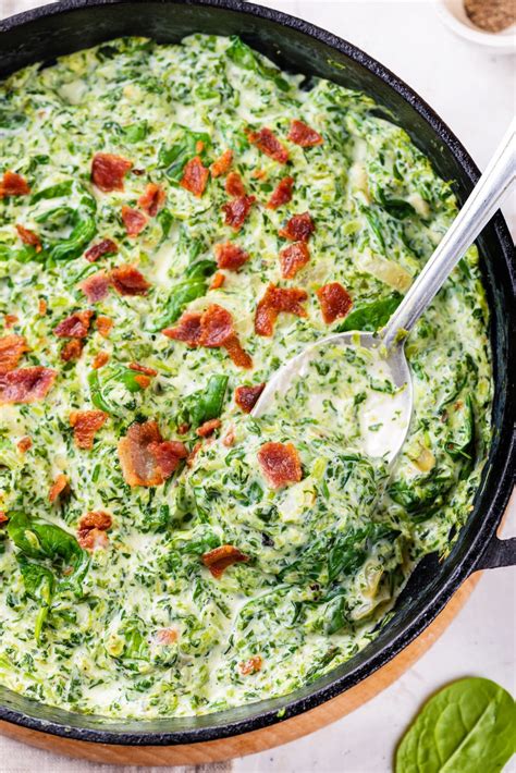 Keto Creamed Spinach Recipe - The Diet Chef