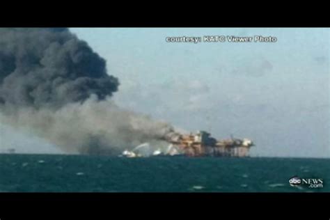 Another Oil Rig Explosion in the Gulf