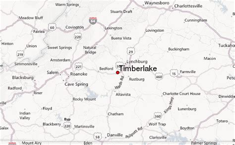 Timberlake Location Guide