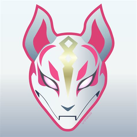 Drift Mask Vector Drawing : r/FortNiteBR