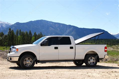 White Pick-up Truck — Stock Photo © dnsphotography #6291937