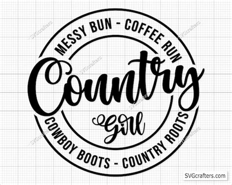 Country Girl Svg Country Svg Cowgirl Svg Southern Girl Svg - Etsy Australia