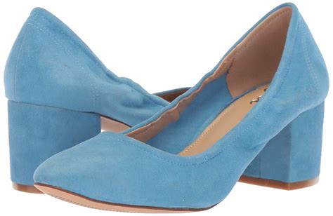 THE FIX Women's Shoes Amaya scrunched pump Leather Closed Toe, Blue, Size 8.0 | eBay