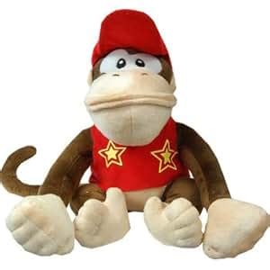 Amazon.com: Super Mario Brothers Donkey Kong 6 Inch Plush Diddy Kong ...