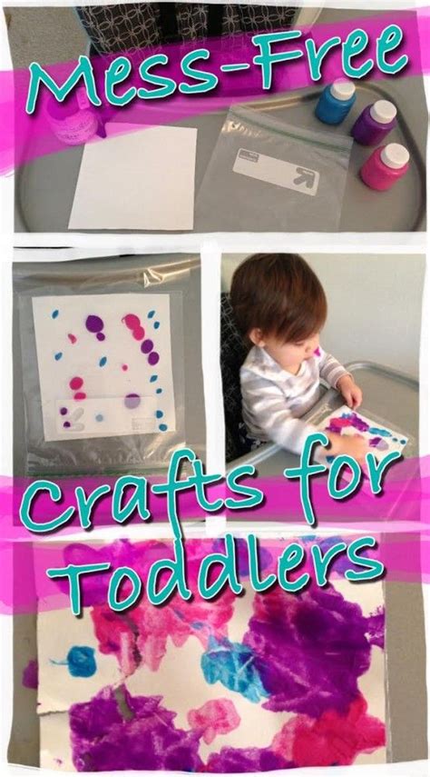 Mess-Free Crafts for Toddlers | Toddler crafts, Toddler activities, Craft activities