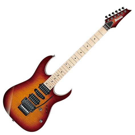 DISC Ibanez RG657MSK Prestige 2018, Sunset Burst at Gear4music