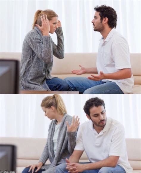 Arguing Couple 2 Blank Template - Imgflip