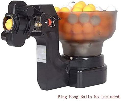 YaeTek Ping Pong Robot, Table Tennis Robot, Automatic Ball Machine, with 36 Different Spin Balls ...