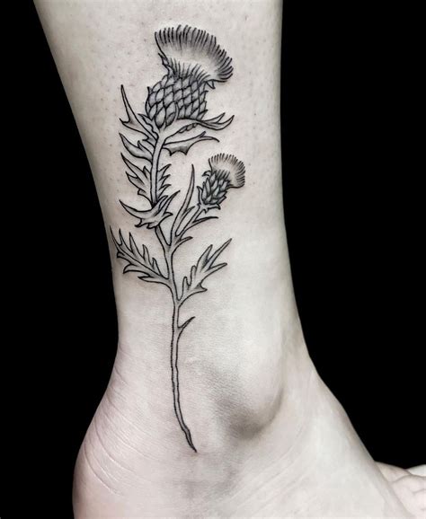 101 amazing thistle tattoo ideas – Artofit