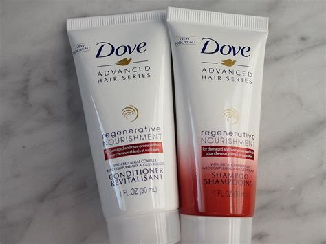 Dove Regenerative Nourishment Shampoo and Conditioner Travel Size Set 1 oz Each ** You can find ...