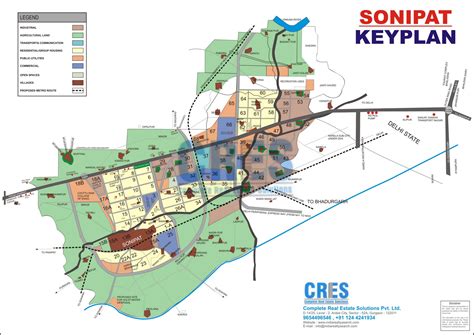 india bulls: Sonipat Map