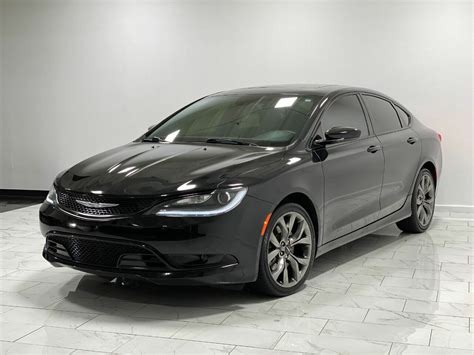 2016 Chrysler 200 S 4dr Sedan 57035 Miles Black Diamond Metallic Sedan 2.4l I4 A - Used Chrysler ...