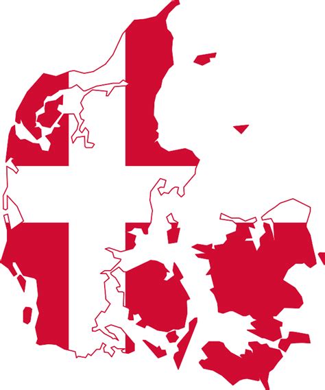 Denmark Map Outline - ClipArt Best