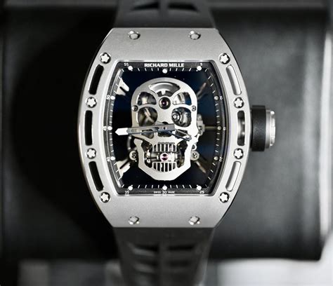 Richard Mille RM052 Skull Tourbillon Titanium Limited Edition... saati ...