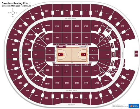 Cavs Seating Chart With Row Numbers | Brokeasshome.com