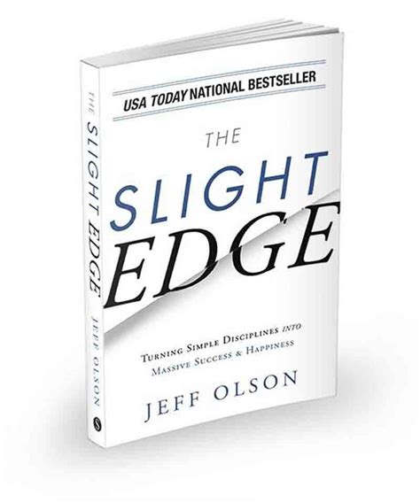 Book Summary: The Slight Edge by Jeff Olson - Habitgrowth