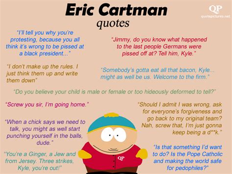 Eric Cartman Quotes | South park quotes, Cartman quotes, South park