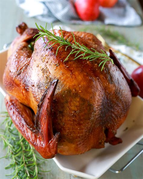 Juicy Smoked Turkey Recipe Tutorial | Tangled with Taste