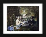 Luncheon on the Grass, 1863 (Framed) | McGaw Graphics