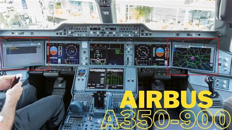 Airbus A350-900 Cockpit: Synthetic Vision System Test Flight - YouTube