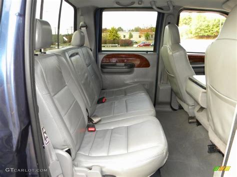 Medium Flint Interior 2004 Ford F250 Super Duty Lariat Crew Cab 4x4 ...