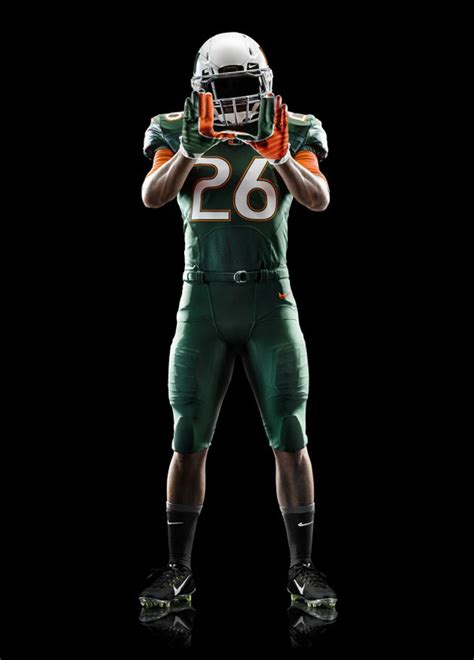 Just in Time for Spring: New Football Uniforms for the Miami Hurricanes ...