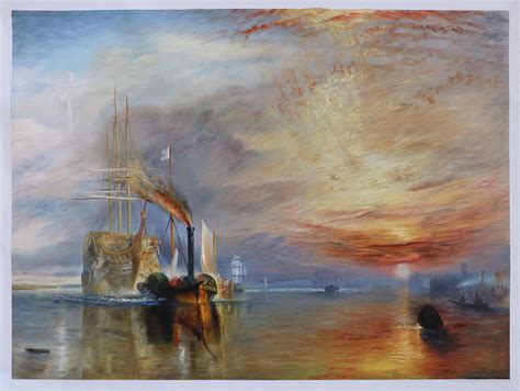 The Fighting 'Temeraire' Tugged to Her Last Berth to be Broken Up - Joseph Mallord William ...