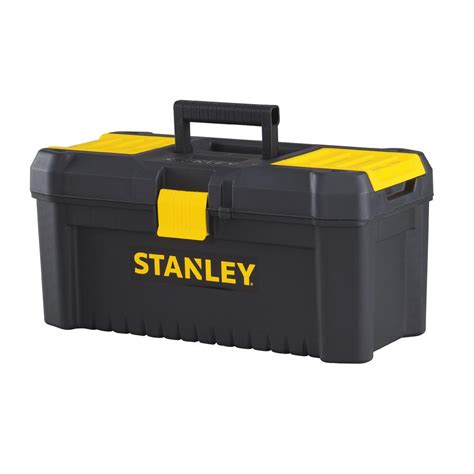 CAJA PLASTICA PARA HERRAMIENTAS STANLEY ESSSENTIAL DE 16″ - Recovasa