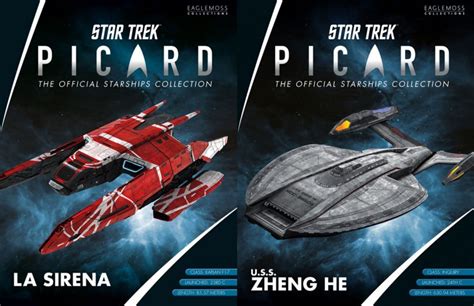 STAR TREK: PICARD Starships Lead April's Hero Collector Slate of New STAR TREK Models • TrekCore.com