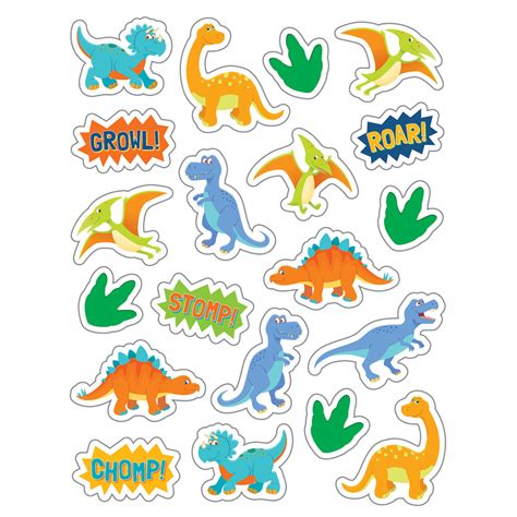 Dinosaurs Stickers - TCR8197 | Teacher Created Resources