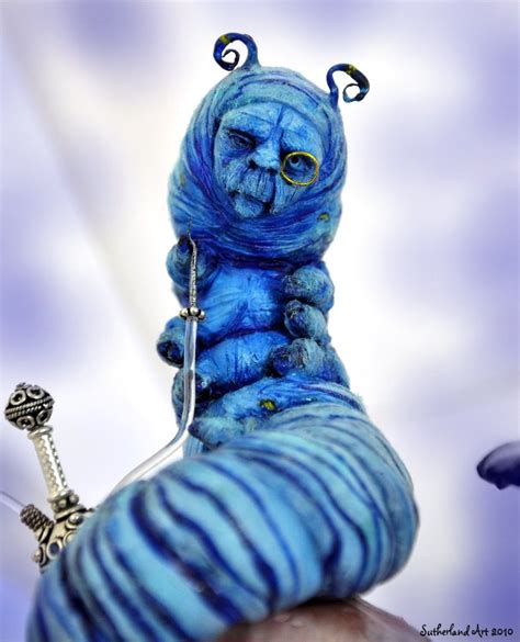 Blue Caterpillar Alice by SutherlandArt on DeviantArt