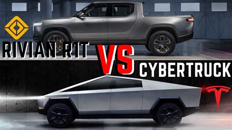 Watch Tesla Cybertruck VS Rivian R1T