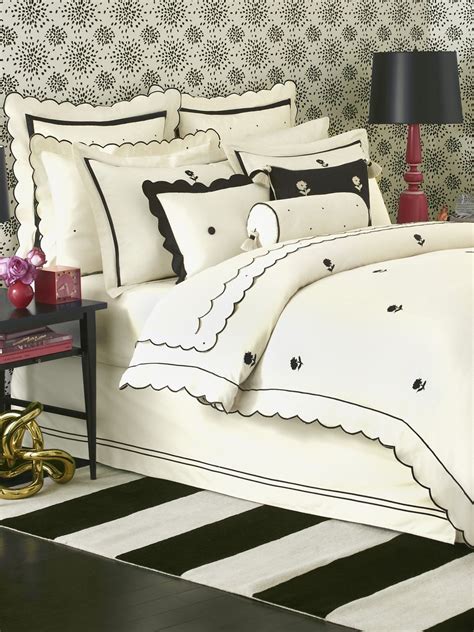 Kate Spade Piedmont Park Duvet Cover...the scalloped edge is so cute! | Kate spade bedroom, Home ...