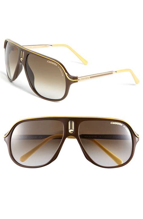 Carrera Eyewear 'Safari' Polarized Aviator Sunglasses | Nordstrom