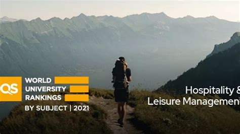 Top Universities for Hospitality and Leisure Management in 2021 | Top Universities