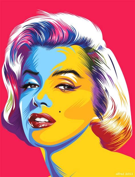 Pop Art | Marilyn monroe pop art, Pop art portraits, Pop art face