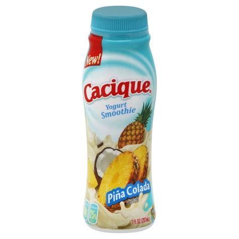 Cacique Yogurt Smoothie, Pina Colada (7 oz) - Instacart