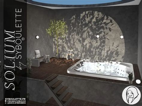 Solium hot tub cc sims 4 - Syboulette Custom Content for The Sims 4