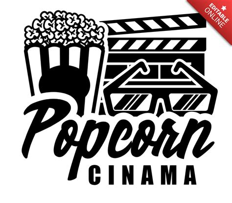 Popcorn Logo Design Template | Free Design Template