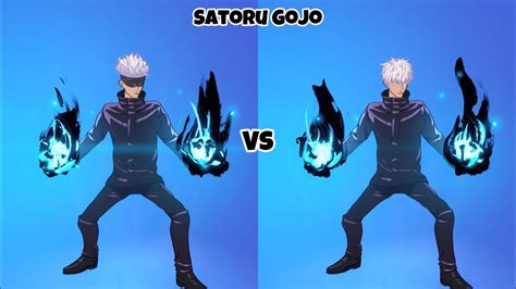 New Satoru Gojo Skin Doing Dance Battles with Different Edit Styles ...