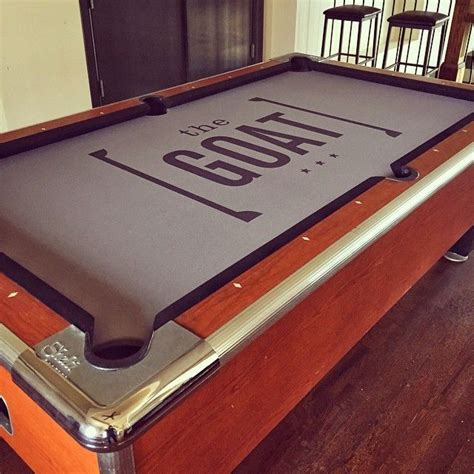 Custom Pool Table Felt With Matching Rails | Custom pool table felt ...