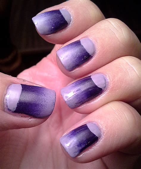 Over The Top Coat: 18 of 31: Half Moon Nails