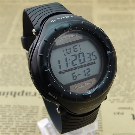 2013 Newest fashion Solar power multifunctional sport climbing watch ...