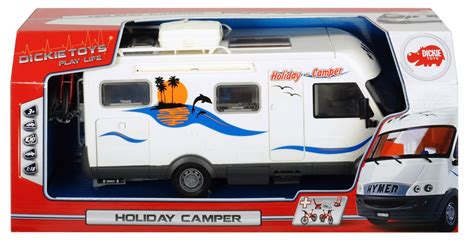 Dickie Toys Holiday Camper Van Vehicle Playset Standard Packaging NEW