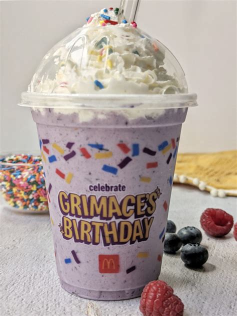 Easy copycat Grimace Mcdonalds Milkshake Recipe