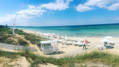 The fabulous Coccaro Beach Club - staying at Masseria Torre Maizza and ...