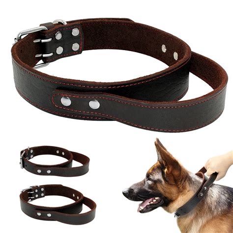 Aliexpress.com : Buy Quick Control Dog Collar Genuine Leather Big Dogs ...