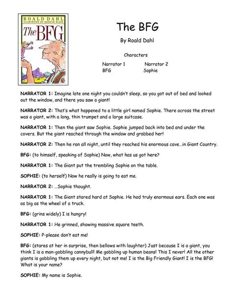 Second Grade Readers Theater Scripts Free