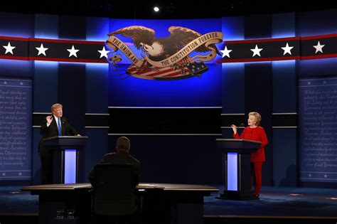 Photographs From the First Presidential Debate - The New York Times