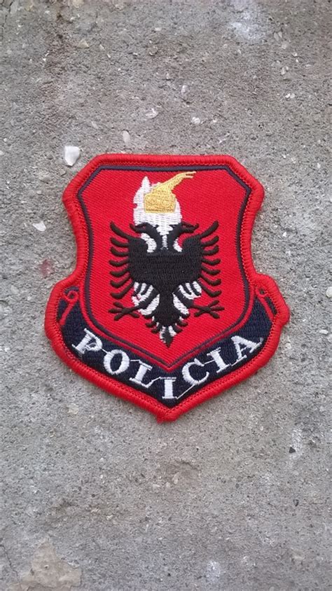 Albania - Aleksandar Ivanov Police Patches Collection